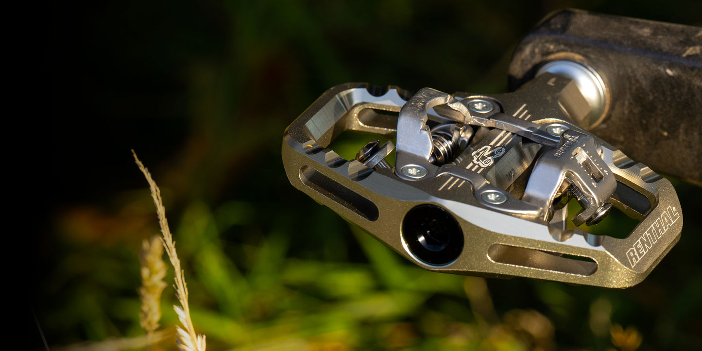 Pédales RENTHAL REVO-TRC Or