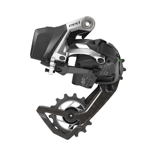 Dérailleur Arrière SRAM RED AXS E1 12V – vue produit sur fond blanc