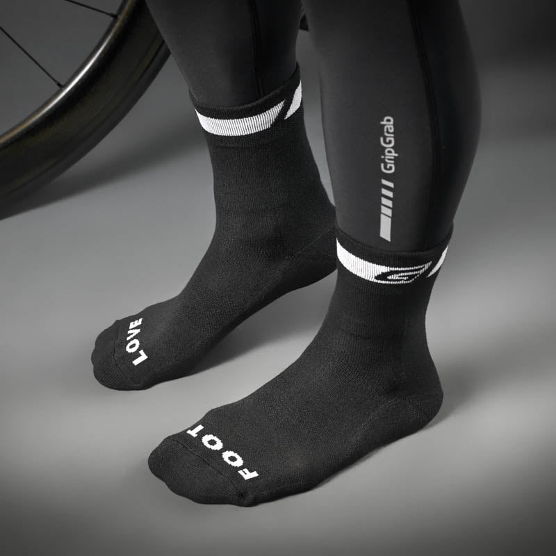 Fietssokken GRIPGRAB SPRING AUTUMN zwart