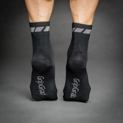 Sokken GRIPGRAB MERINO REGALAR Zwart (x3)