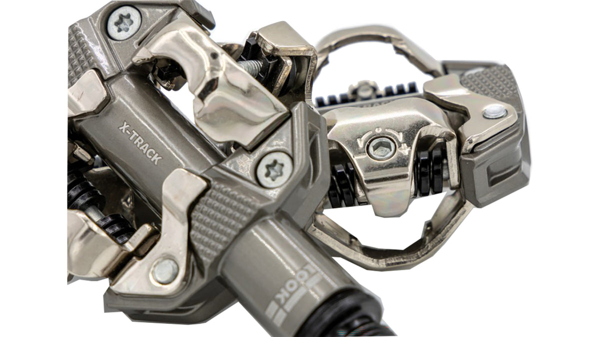 LOOK X-TRACK SPD-pedalen metallic grijs