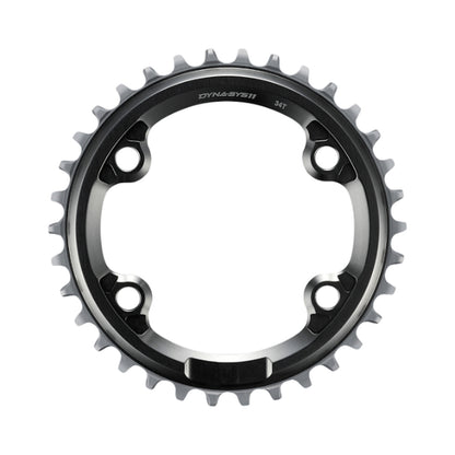 Enkel kettingblad SHIMANO XTR SM-CRM91 10/11-speed — kettingblad op witte achtergrond