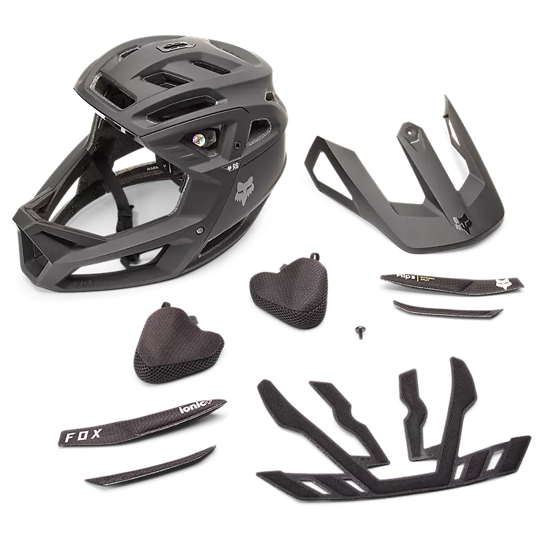 FOX PROFRAME RS MIPS MTB Helm Zwart Mat 2025