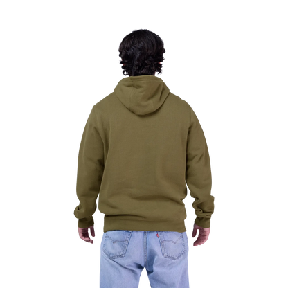 FOX ABSOLUTE FLEECE hoodie Olijfgroen