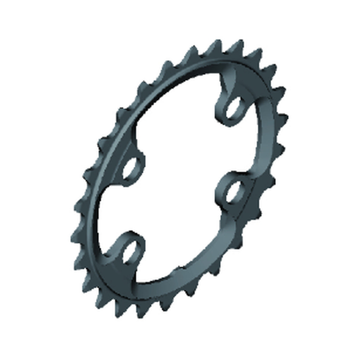 Plateau Intérieur SHIMANO XTR pour FC-M9020-2/FC-M9000-2/FC-M9020-B2 (28-38 dents) 11V — vue du plateau sur fond blanc