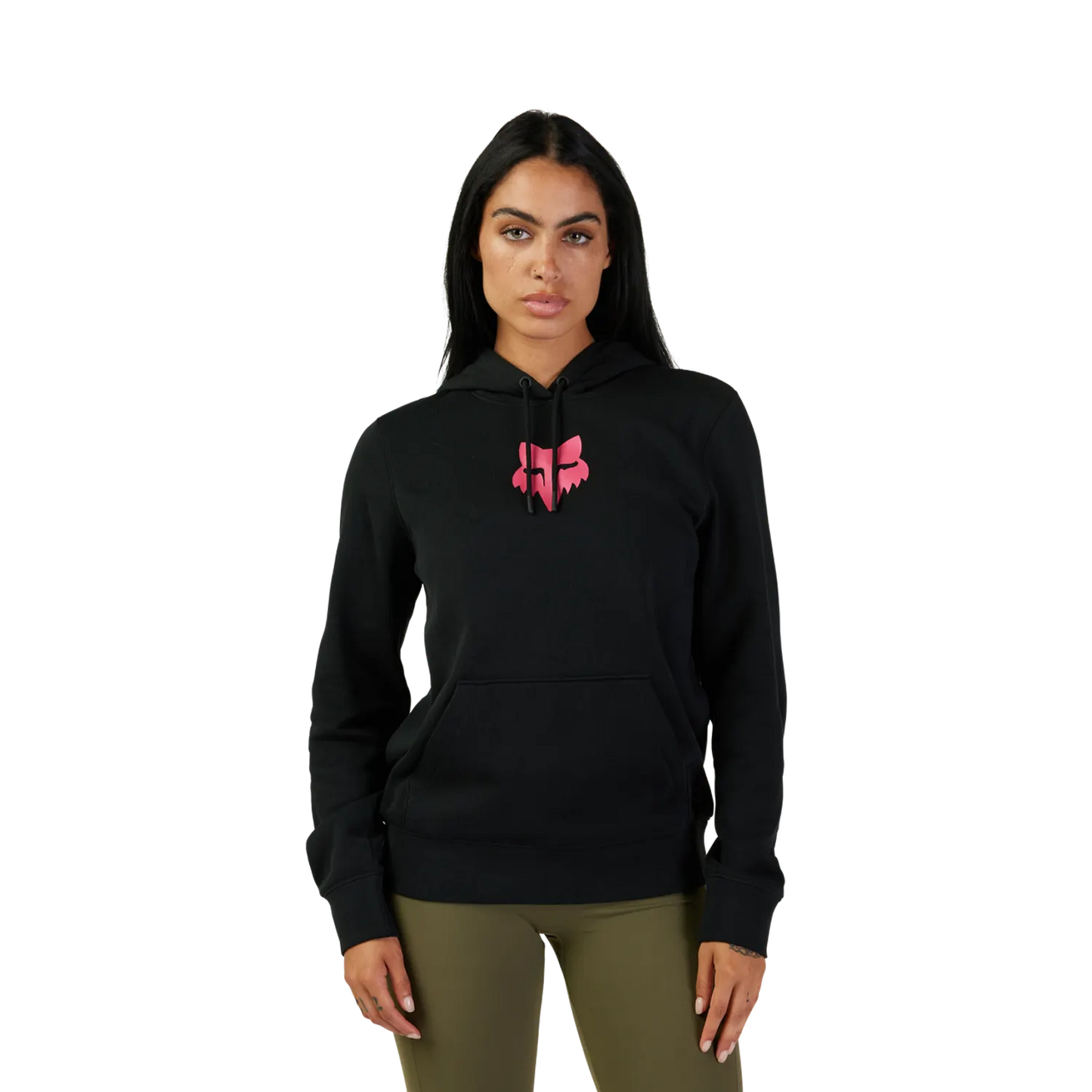 FOX HEAD Hoody Zwart/Roze voor dames