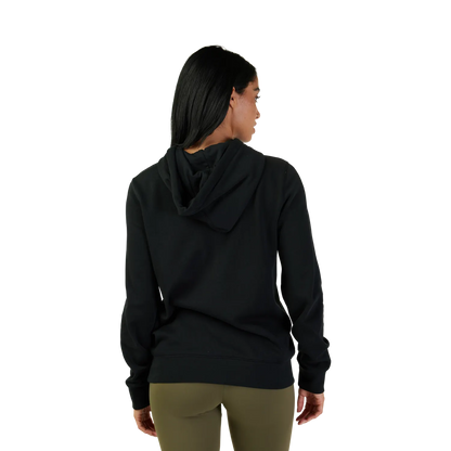 FOX HEAD dameshoodie zwart/roze