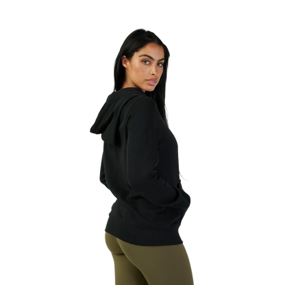 FOX HEAD dameshoodie zwart/roze
