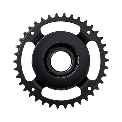 Plateau Mono E-Bike SHIMANO SM-CRE61 9/10/11V — vue du plateau sur fond blanc