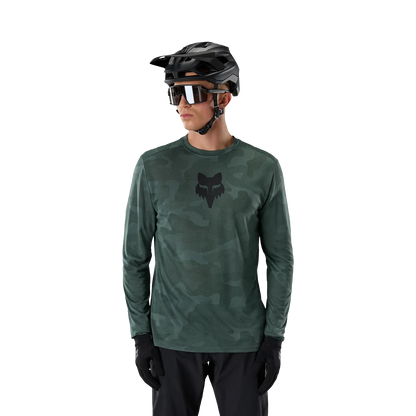 FOX RANGER TRU DRI-shirt met lange mouwen saliegroen