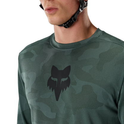 FOX RANGER TRU DRI-shirt met lange mouwen saliegroen