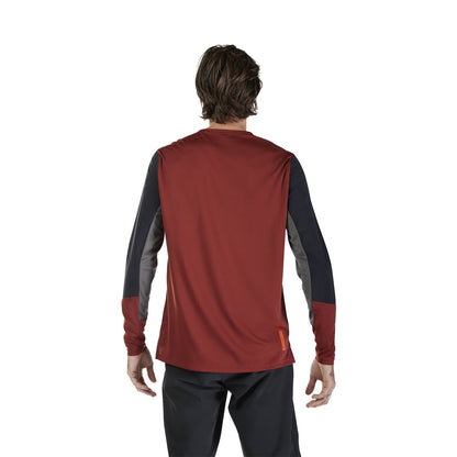FOX DEFEND Lange Mouwen Trui Bordeaux