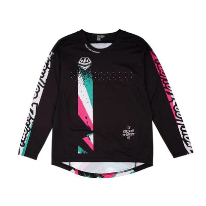 Shirt TROY LEE DESIGNS SPRINT FULL PULL Junior Lange Mouwen Zwart