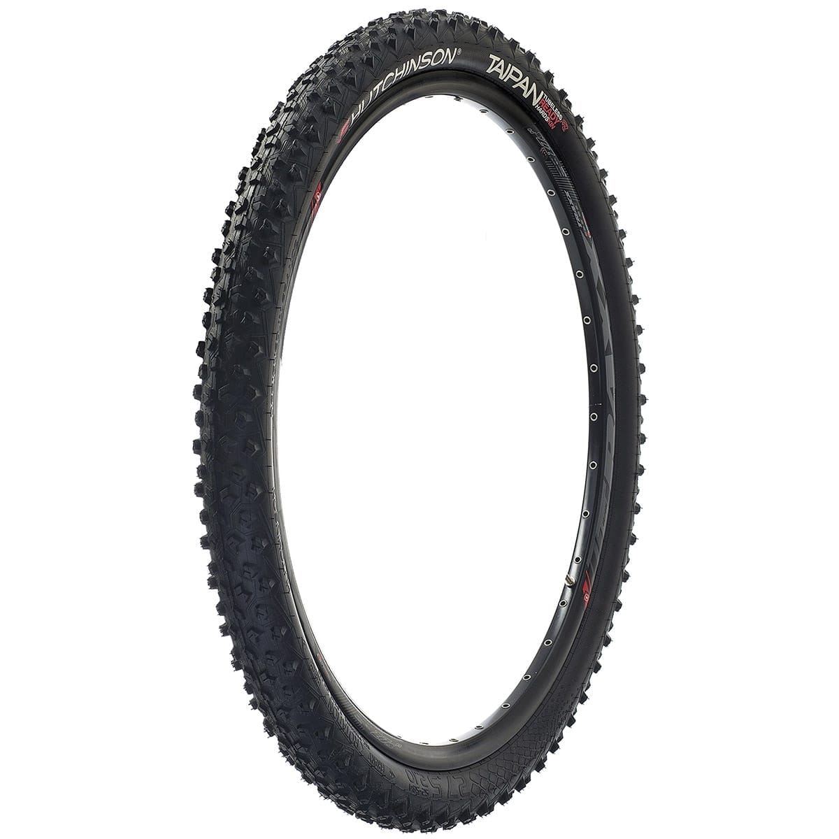 Pneu HUTCHINSON TAIPAN 27,5x2.10 HARDSKIN RACE RIPOST XC TUBELESS READY TRINGLE SOUPLE Noir