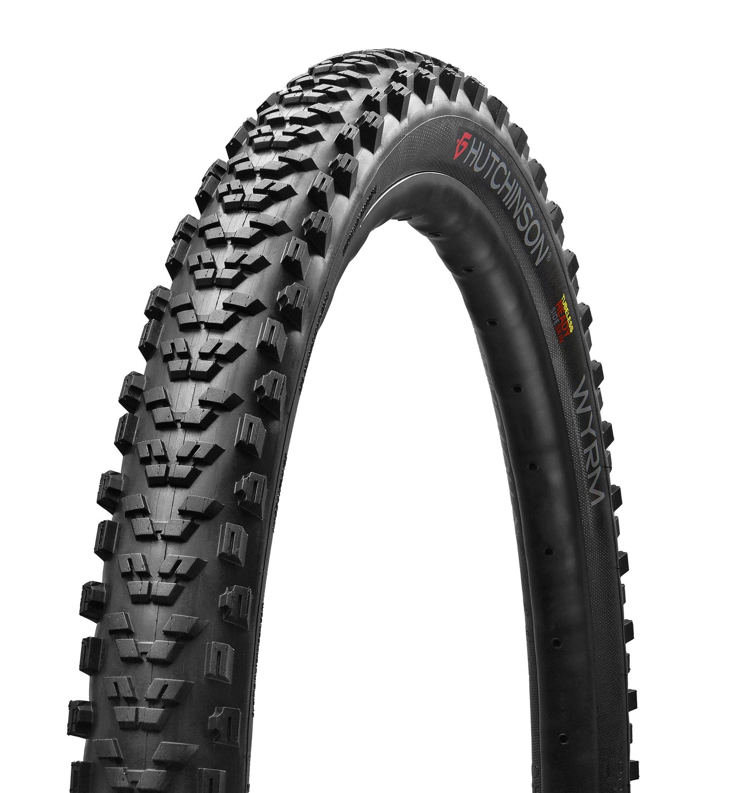 HUTCHINSON WYRM 29x2.40 Sideskin Bi-Compound Tubeless Ready Zwarte band