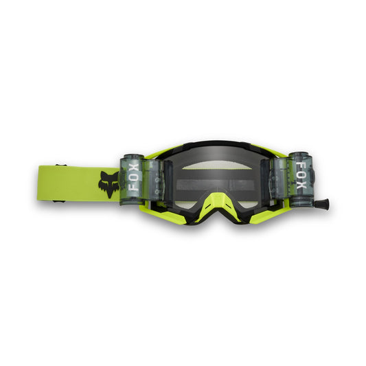 FOX AIRSPACE ENDURO ROLL OFF Masker Geel 2025