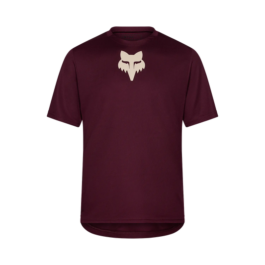 Maillot FOX RANGER FOX HEAD Manches Courtes Bordeaux