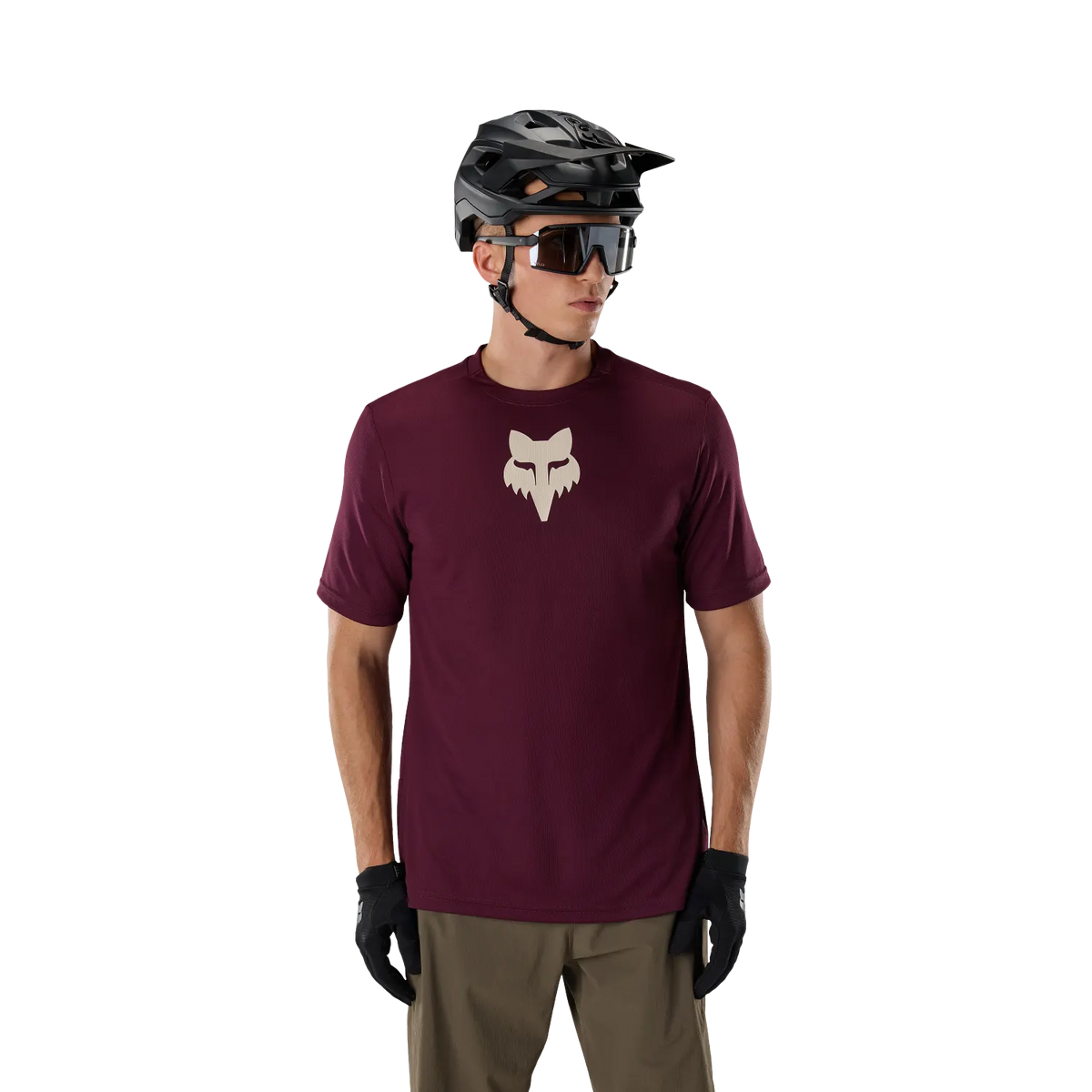 FOX RANGER FOX HEAD-shirt met korte mouwen bordeauxrood