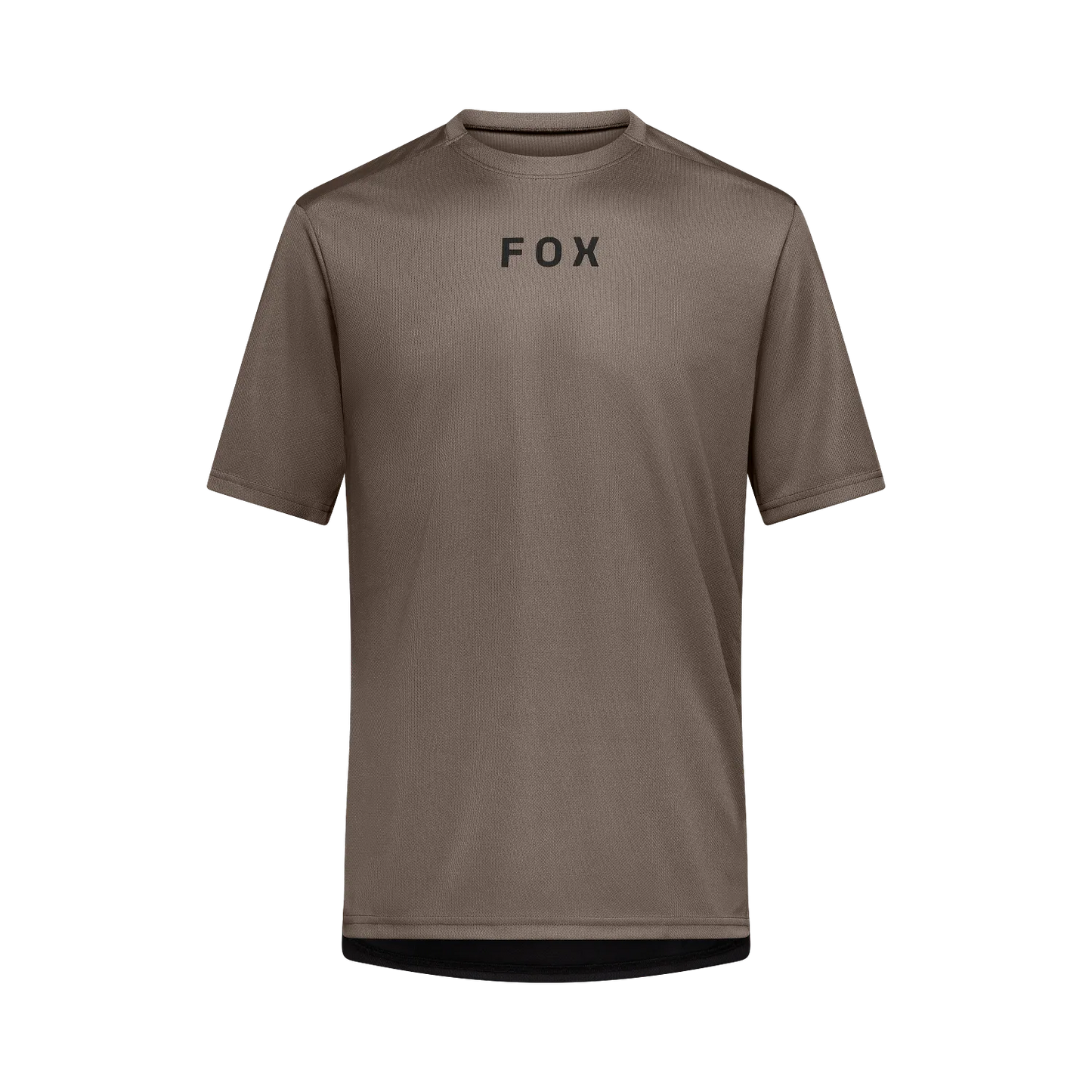 Maillot FOX RANGER WORDMARK Manches Courtes Brun Nutmeg