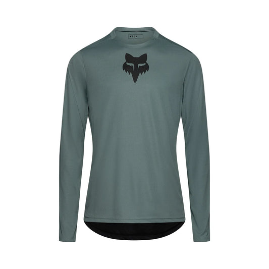 Maillot FOX RANGER FOX HEAD Manches Longues Vert Sauge