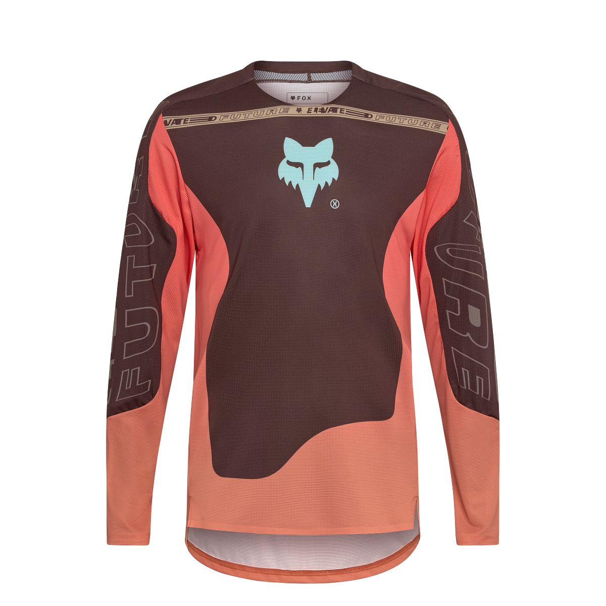 FOX FLEXAIR ELEVATED Lange Mouw Trui Bruin/Oranje
