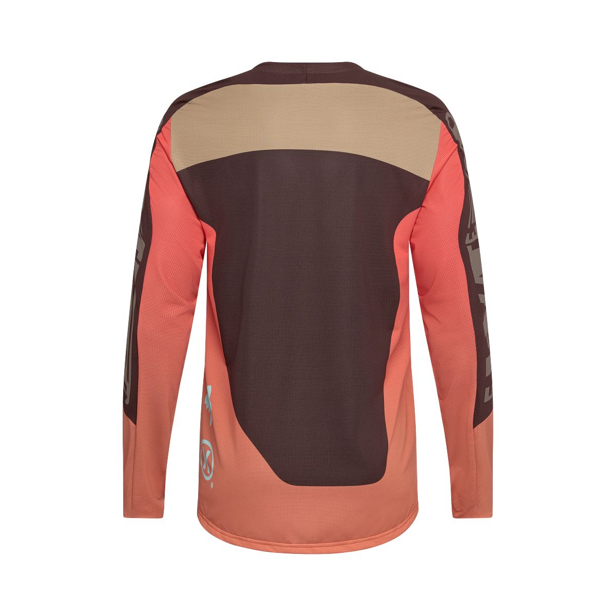 FOX FLEXAIR ELEVATED Lange Mouw Trui Bruin/Oranje
