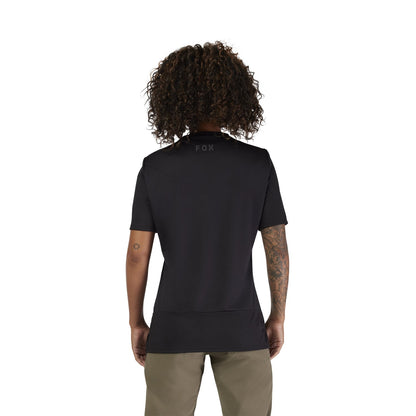 Maillot FOX RANGER HEAD Femme Manches Courtes Noir