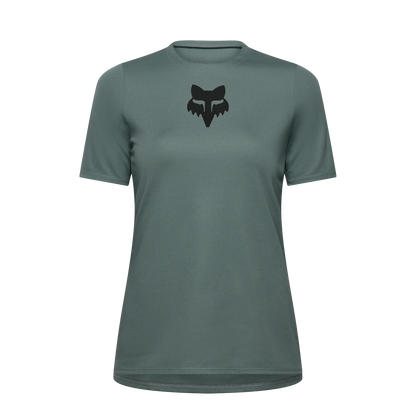 FOX RANGER HEAD damesjersey met korte mouwen saliegroen