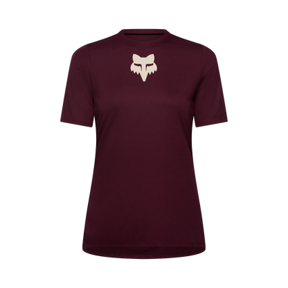 FOX RANGER HEAD-shirt voor dames met korte mouwen Bordeaux