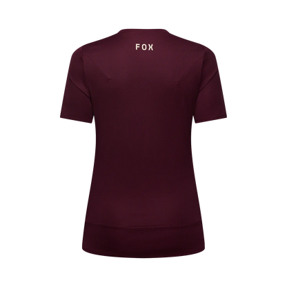 FOX RANGER HEAD-shirt voor dames met korte mouwen Bordeaux