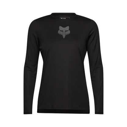 FOX RANGER HEAD Dames shirt Lange Mouwen Zwart