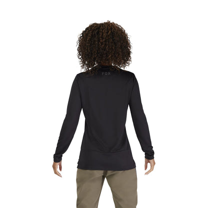 FOX RANGER HEAD Dames shirt Lange Mouwen Zwart
