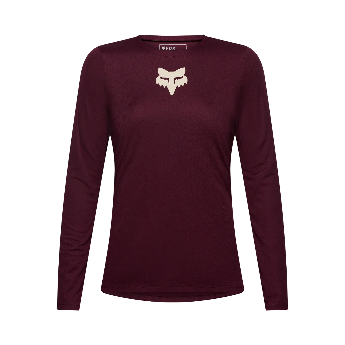 Dames FOX RANGER FOX HEAD-shirt met lange mouwen bordeauxrood