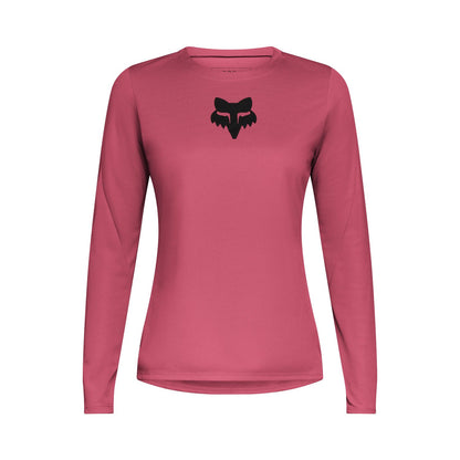 FOX RANGER HEAD Dames Fietsshirt Lange Mouwen Berry