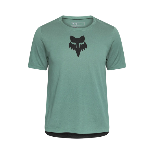 FOX RANGER HEAD Junior Korte Mouw Jersey Groen