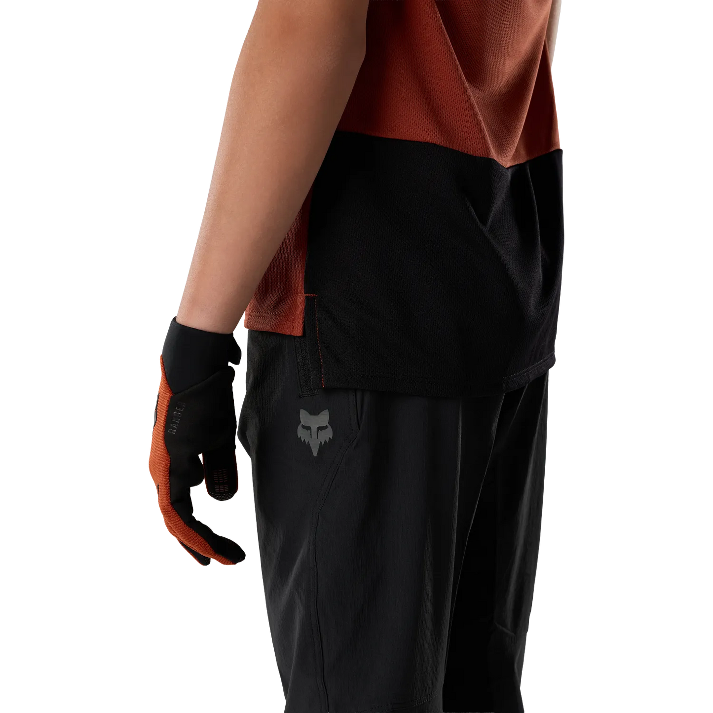 Maillot FOX RANGER HEAD Junior Manches Courtes Acid Scarlet