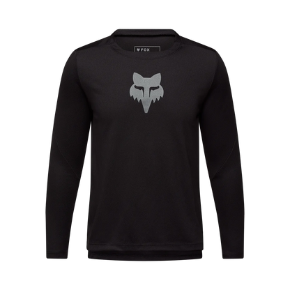 FOX RANGER HEAD Junior-shirt Lange Mouwen Zwart