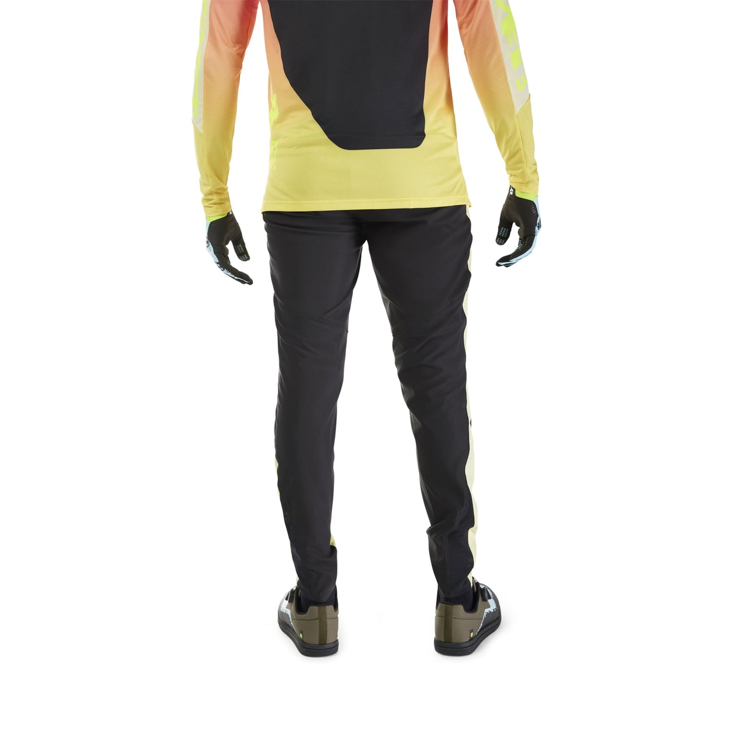 Pantalon FOX FLEXAIR ELEVATED Jaune/Noir 2025