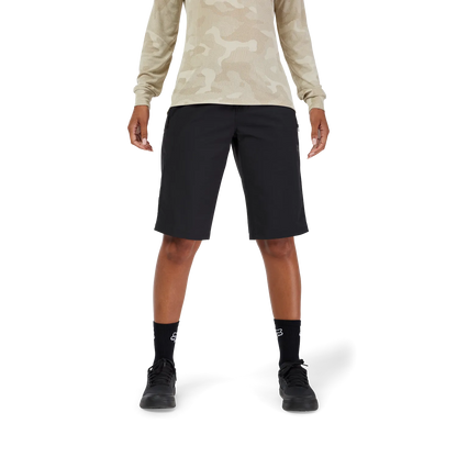 FOX RANGER short met inzet Dames Zwart