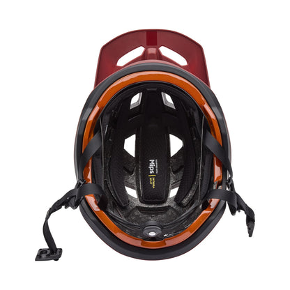 MTB-helm FOX SPEEDFRAME RS MIPS PARANOID Bordeaux/Zwart
