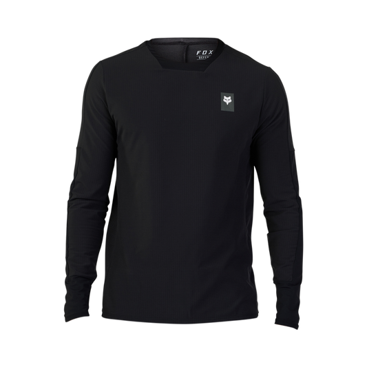 FOX DEFEND THERMAL Lange Mouw Jersey Zwart