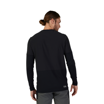 FOX DEFEND THERMAL shirt lange mouwen zwart