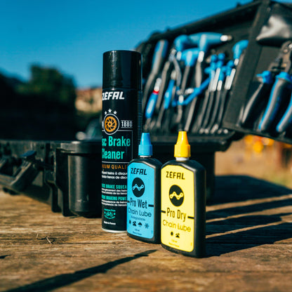 Smeermiddel voor Ketting ZEFAL PRO WET LUBE - Alle Omstandigheden (120 ml)