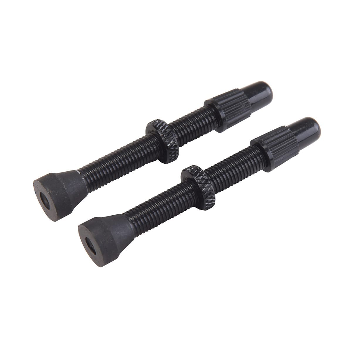 Lot de 2 Valves Presta VAR Aluminium 44 mm Noir