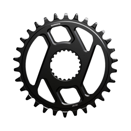 SHIMANO SM-CRM66 12-speed enkel kettingblad, Direct Mount — kettingblad tegen een witte achtergrond