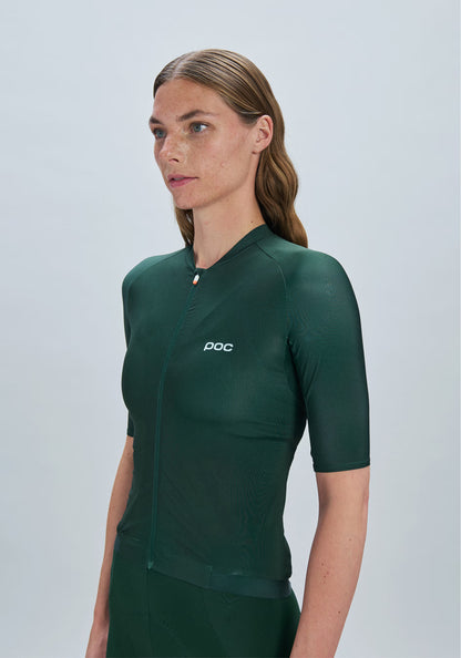 Jersey POC PRISTINE Dames Korte Mouwen Groen