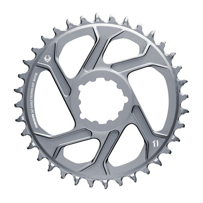 Enkelvoudig Kettingblad SRAM EAGLE X-SYNC 2 BOOST 11/12V Direct Mount Offset 3mm Grijs