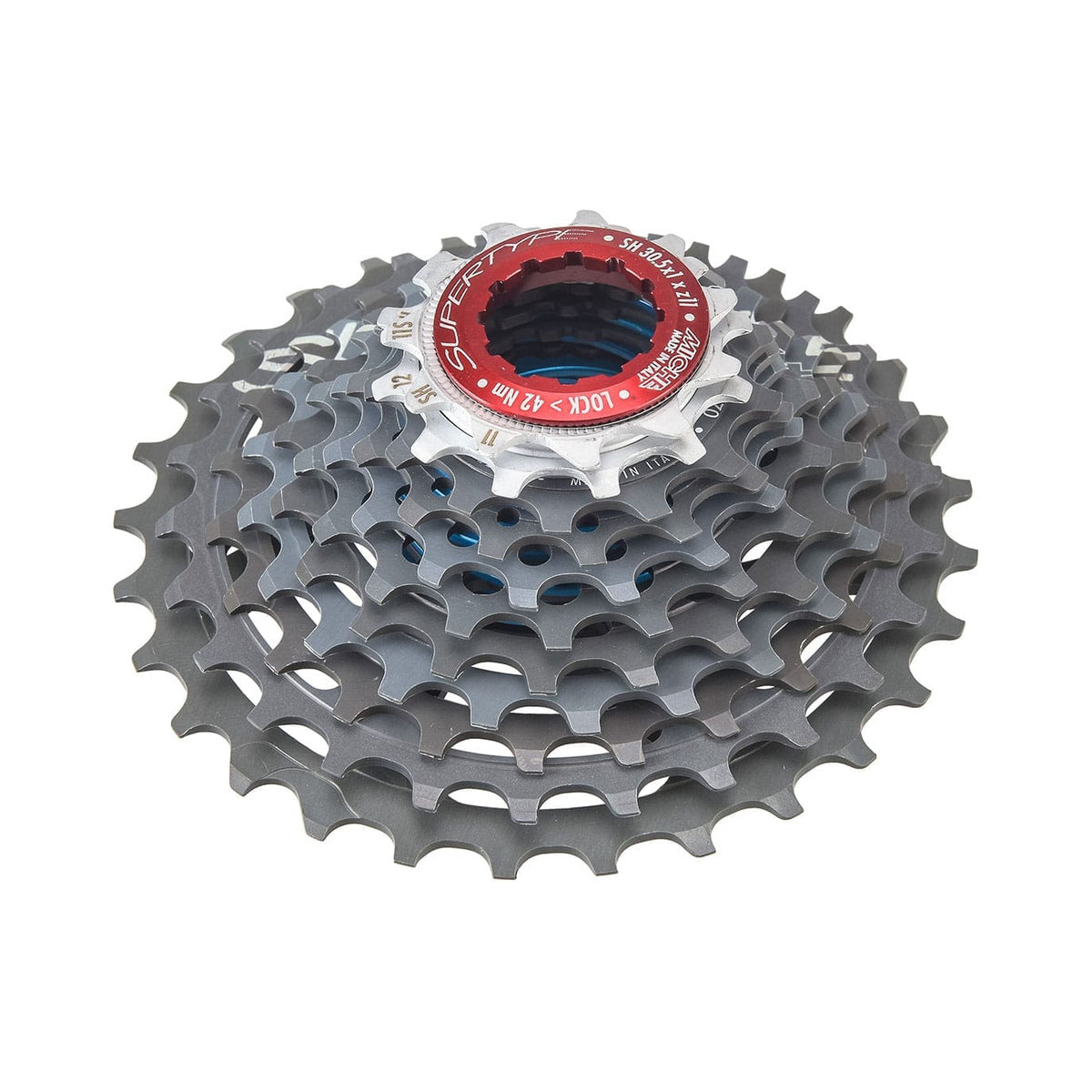 MICHE SUPERTYPE 11-speedcassette voor Shimano – hoofdfoto op witte achtergrond