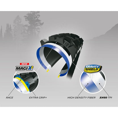 Band MICHELIN WILD ENDURO FRONT 27.5x2.40 MAGI-X Tubeless Ready Soepel