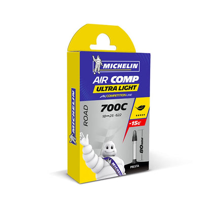 Binnenband MICHELIN A1 AIRCOMP ULTRALIGHT 700x18/25c Presta